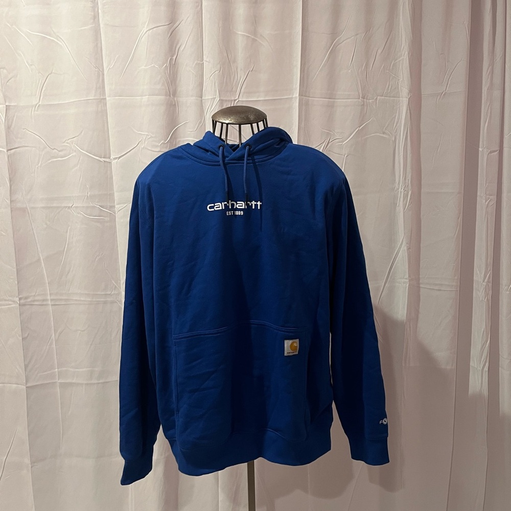 Blue Carhartt sweatshirt